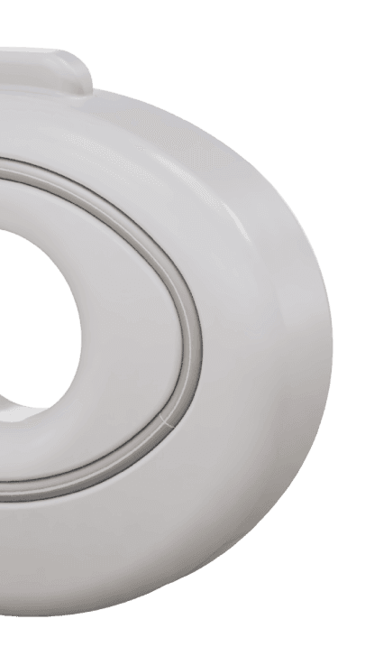 Figure skating blade shock absorber (half piece)