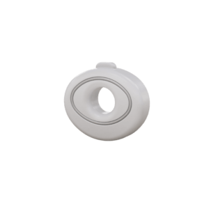 Grey Single Cushioning Shock Absorbers for Figure Skating Blade.